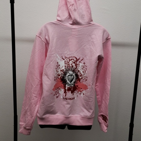 NWT Hawaiian tropic zone PINK hoody sm Las Vegas - Picture 2 of 5